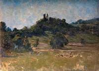 Castle Ruins on a Mound