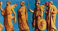 Frieze with Figures (polyptych)