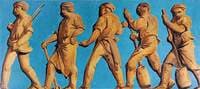 Frieze with Figures (polyptych)