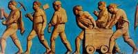Frieze with Figures (polyptych)