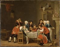 Convivial Scene in a Peasant's Cottage