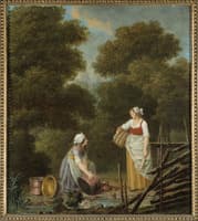 Two Maid-Servants at a Brook