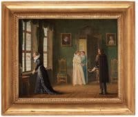 Ebba Brahe's betrothal with Jacob de la Gardie