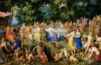 The Wedding of Thetis and Perseus with Apollo and the Concert of the Muses, or The Feast of the Gods