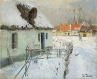 Cottages in the Snow