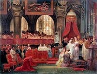The Baptism of Prince Louis Philippe at the Cathedral of St. Michael and St. Gudula, Brussels,