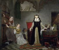 Mary Stuart Leaving For Her Execution