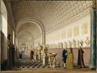 The Inner Gallery of the Royal Museum at the Royal Palace, Stockholm