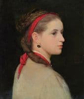 Girl with a Red Ribbon
