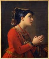 Young Italian Woman Praying