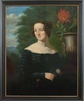 Portrait of  Berthe Hoola van Nooten