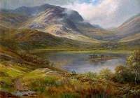 Grasmere and Holm Crag from Red Bank, Cumbria