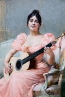 La joueuse de guitare