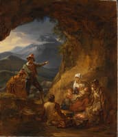 Bandits Entering a Shepherd's Dwelling