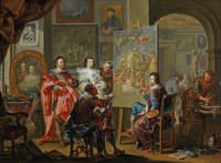 In the Painter's Studio
