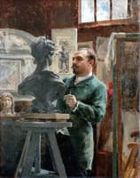 Sculptor Alphonse-Amédée Cordonnier