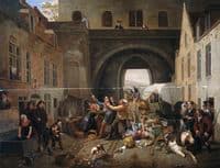 A Fight at the Halpoort, Brussels