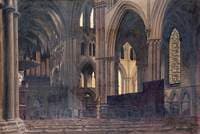 Dusk in Lincoln Cathedral