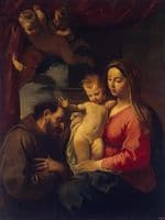 Madonna with Child and St Francis of Assisi