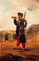 Hunter with a Horn
