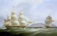 The Ships 'Vigilant' and 'Harpooner' Offshore