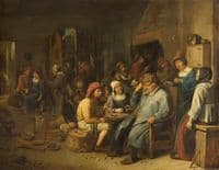 Company of Farmers in a Tavern