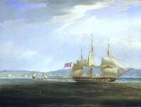 HMS 'Mercury' Cuts Out the French Gunboat 'Leda' from Rovigno, 1 April 1809