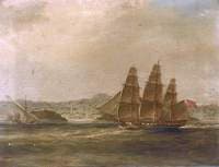 HMS 'Mercury' Takes 'La Pugliese' in Barletta, 7 September 1809