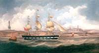 The 'Neptune' of the Aberdeen White Star Line, off Aberdeen