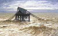 Relic of the Chain Pier, Brighton, East Sussex