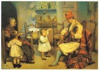 The Guitar Player with Child Dancing