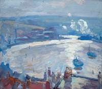 Sailing Boats on the River