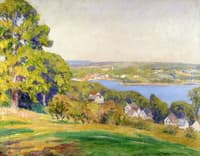 View of Damariscotta River, Maine