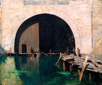 The Tunnel Mouth, Bellicourt, the Hindenburg Line: The Southern Entrance to the Tunnel,December 1918