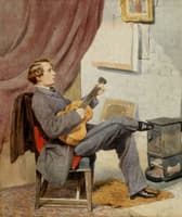 Young Man With A Guitar