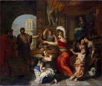 Achilles Recognized by Ulysses at the Court of Lycomedes