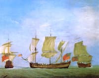 English Privateer in Three Positions