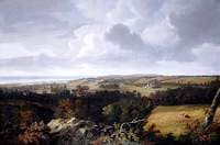 View of Fort Regent from Longueville