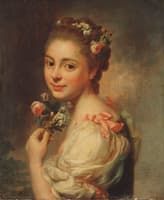 Portrait of the Artist's Wife Marie Suzanne, née Giroust