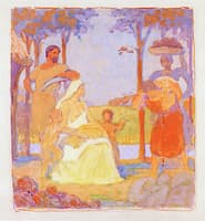 Harvest (mural study)
