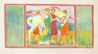 Harvesters (mural study)