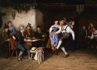 Interior of a Weinstube
