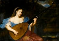 Theorbe Player