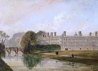 Clare College, Cambridge, Seen from King's Bridge