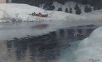 Winter at the River Simoa