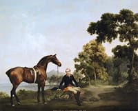 James, Earl of Clanbrassil, with His Hunter, 'Mowbray'