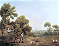 Two Gentlemen Going a Shooting