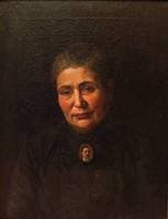 Portrait of Baroness Lentini.