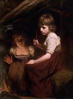 Children by the Fireside