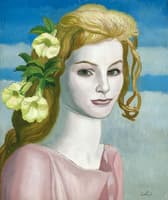 Jeune fille aux liserons